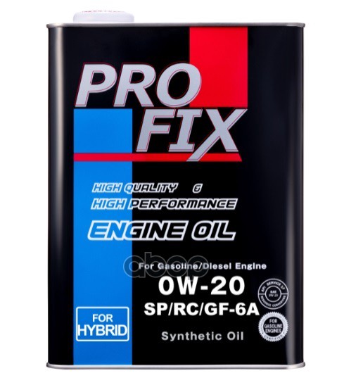 Моторное масло Profix SP/GF 0W20 4л