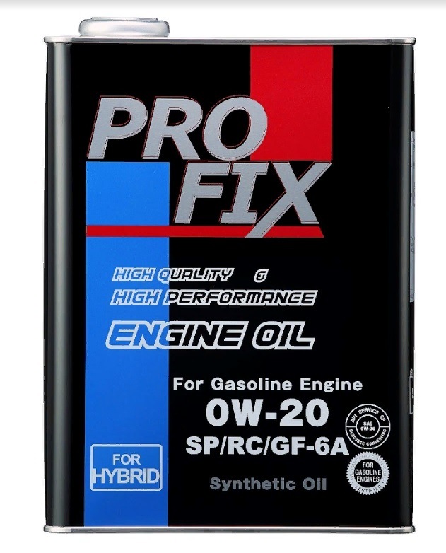 фото Моторное масло profix engine oil 0w-20 sp/gf-6a 4л