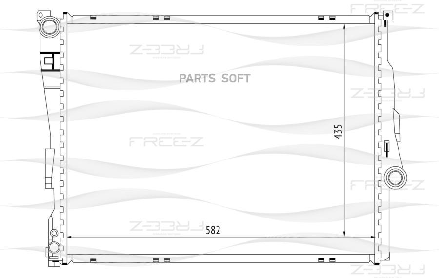 

Радиатор Охлаждения Free-Z Kk0122