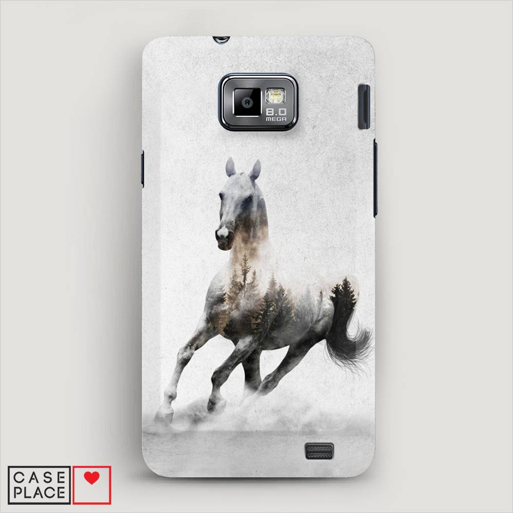 

Чехол Awog "Лошадь лес" для Samsung Galaxy S2