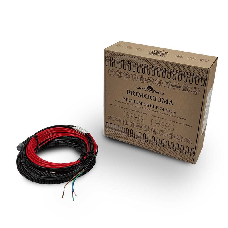 Нагревательная секция кабеля PRIMOCLIMA PCMC14-125,0-1800 гелевая секция от моли раптор