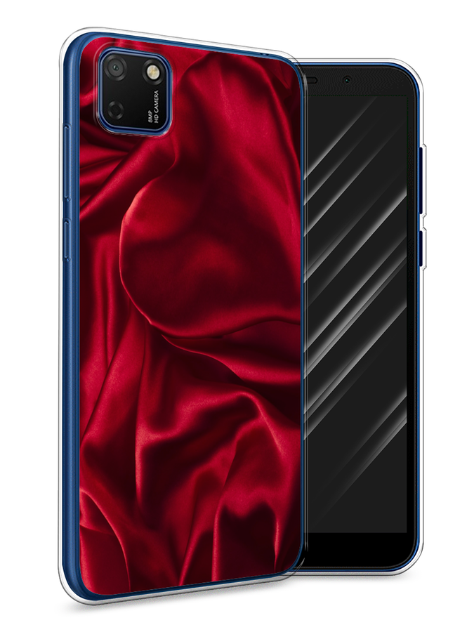 

Чехол Awog на Honor 9S "Текстура красный шелк", 6102650-3