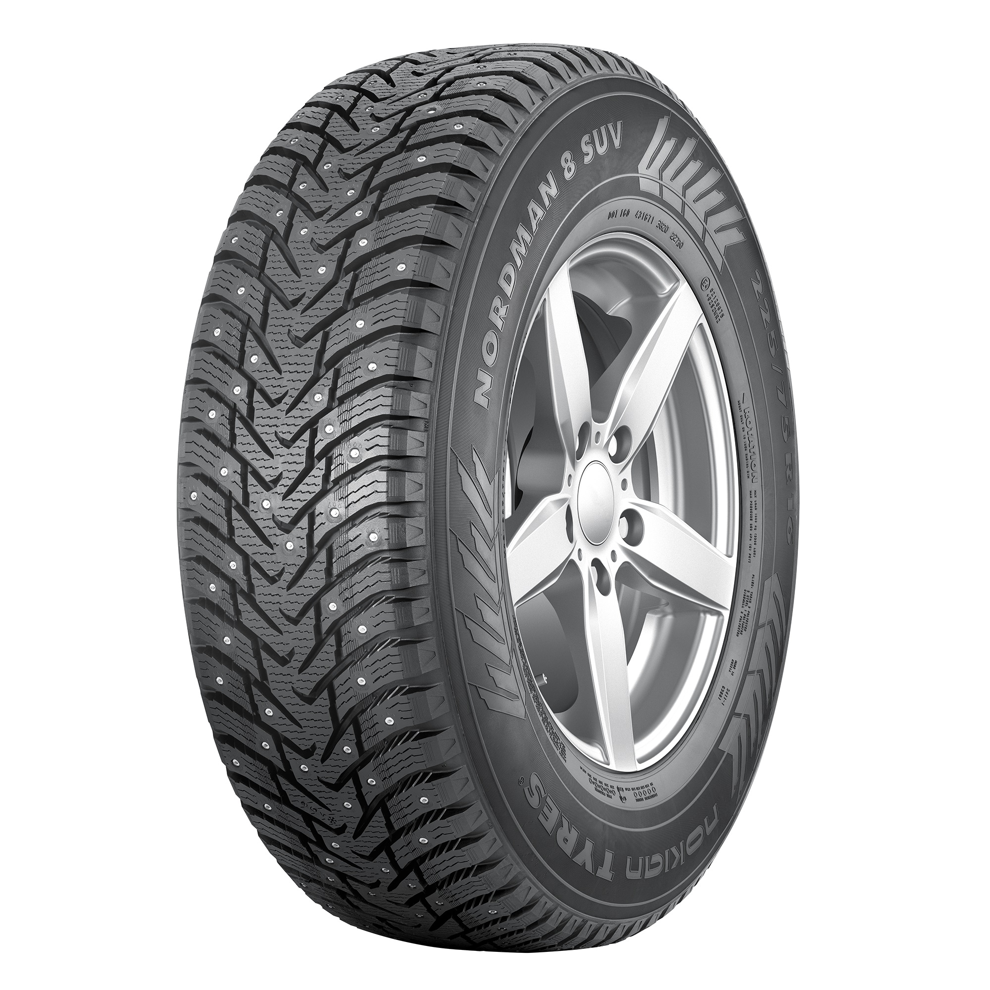 

Шины Nordman 8 SUV 235/55 R18 104T шип, Nordman 8 SUV