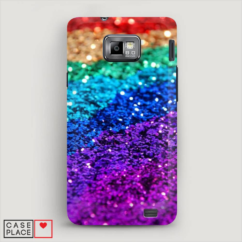 

Чехол Awog "Блестящая радуга рисунок" для Samsung Galaxy S2