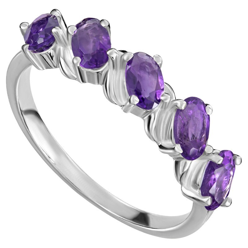 

Кольцо из серебра с аметистом р., LAZURIT-ONLINE 847000, 847000
