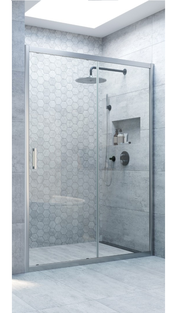 

Душевая дверь в нишу Vegas Glass ZP NOVO 115 07 01 115 см, профиль матовый хром, стекло пр, ZP NOVO 115 07 01 115 см, профиль матовый хром, стекло прозрачное
