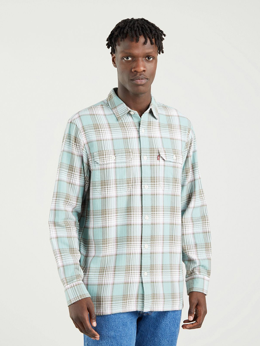 

Рубашка мужская Levi's 19573-0137 белая S, Белый, 19573-0137