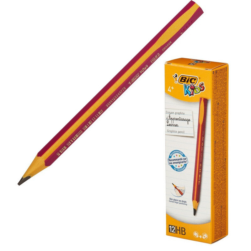 

Карандаш чернографитный для детей BIC голуб 919262, 607819
