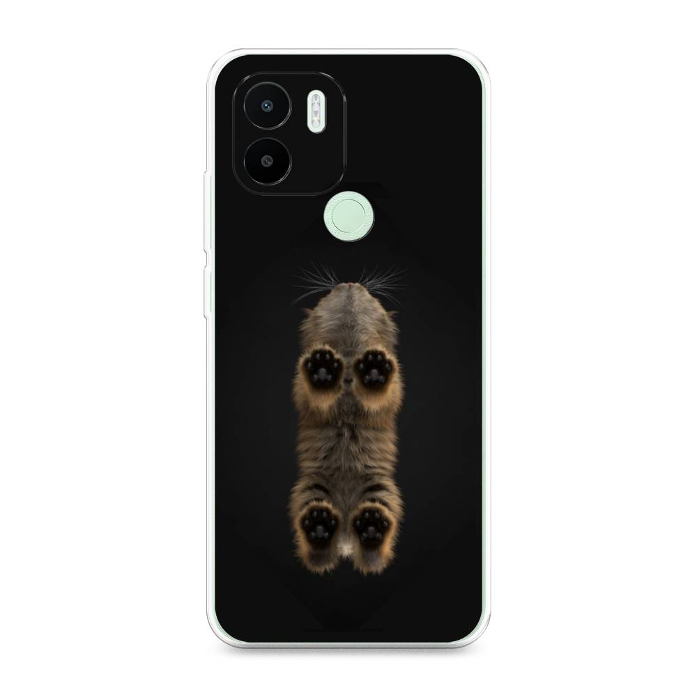 

Чехол Awog на Redmi A1 Plus / Редми A1 Плюс "Кошачьи лапки", Черный