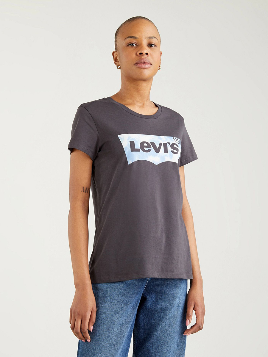 

Футболка женская Levi's 17369-1638 серая XL, 17369-1638
