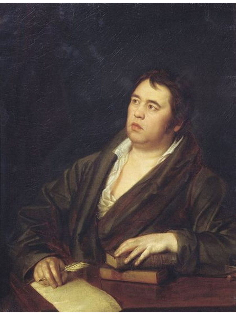 

Постер DRABS A2 Волков Роман Максимович Портрет баснописца И.А. Крылова