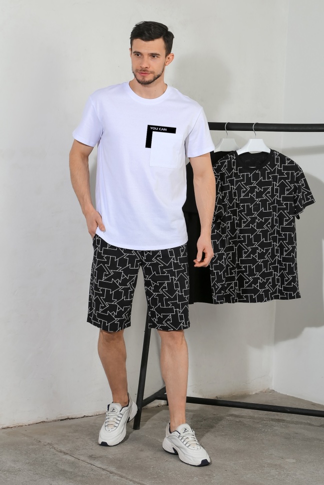 Комплект домашний мужской Виолетта Навигатор-2 белый 58 RU