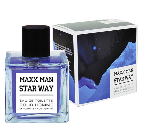 Туалетная вода мужская Maxx Man StarWay (Макс-Мен Старвэй), 100 мл. 7787404 g star raw meefic pop мужская обувь белый 2212 028503 кроссовки спортивная обувь original