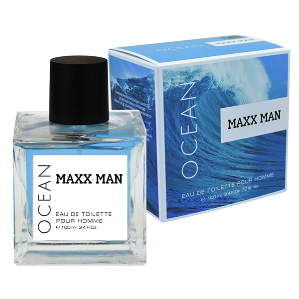 Туалетная вода мужская Maxx Man Ocean (Макс-Мен Оушен), 100 мл. 7787403 одеколон мужской positive parfum ozon for men ocean 60 мл