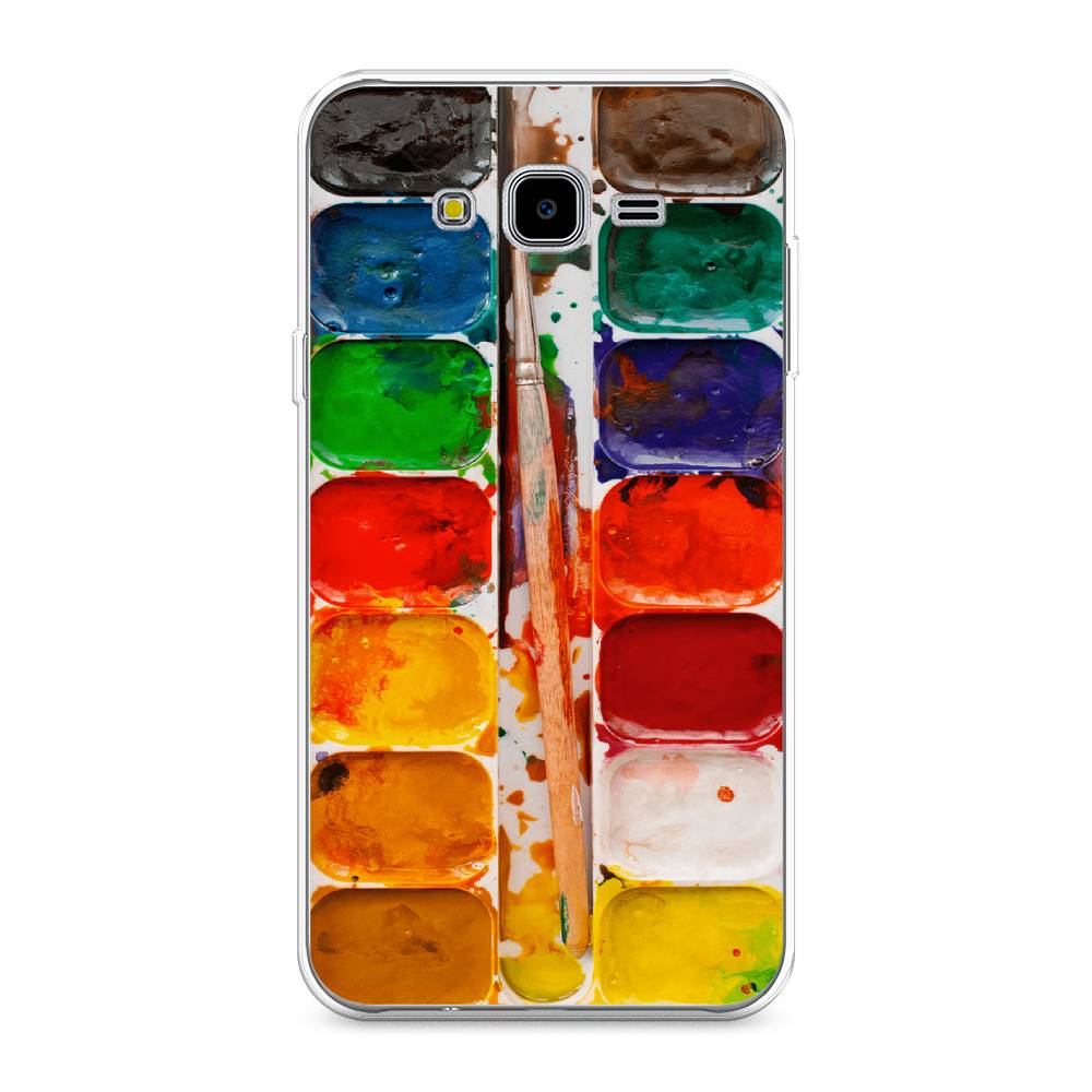 

Чехол на Samsung Galaxy J7 Neo "Акварель", 25350-4