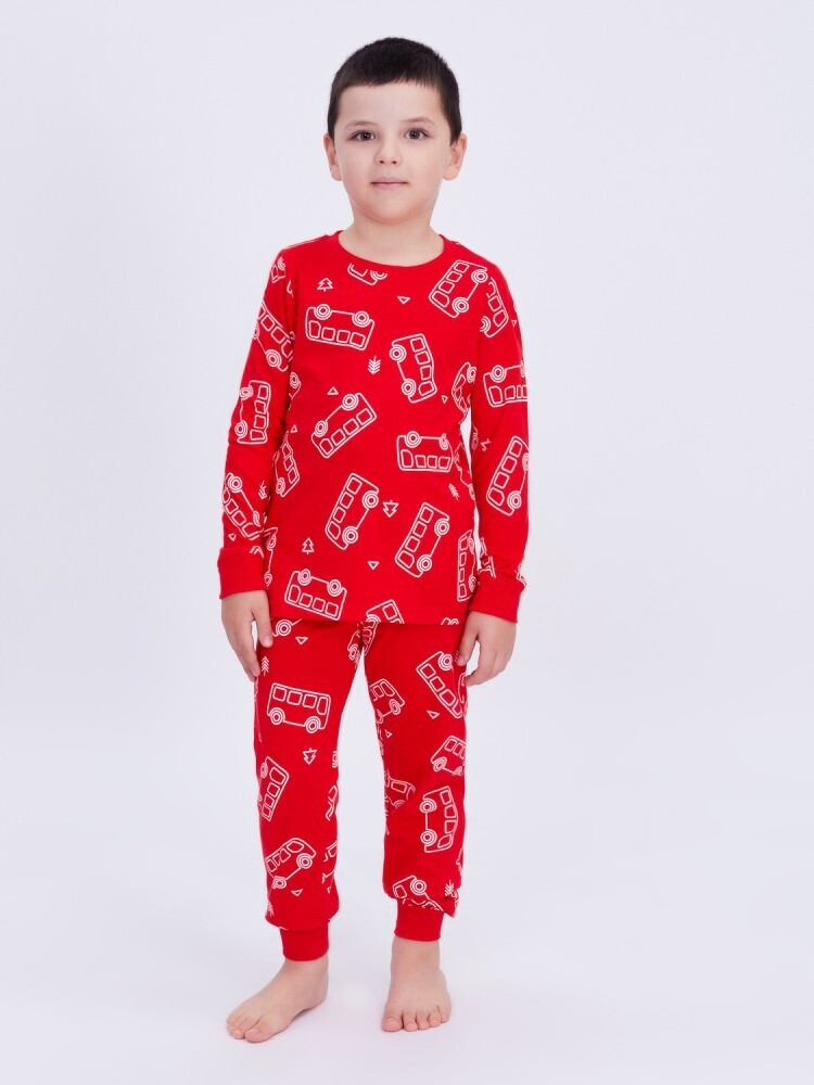 Пижама детская RoxyFoxy BP 345-032, красный, 98