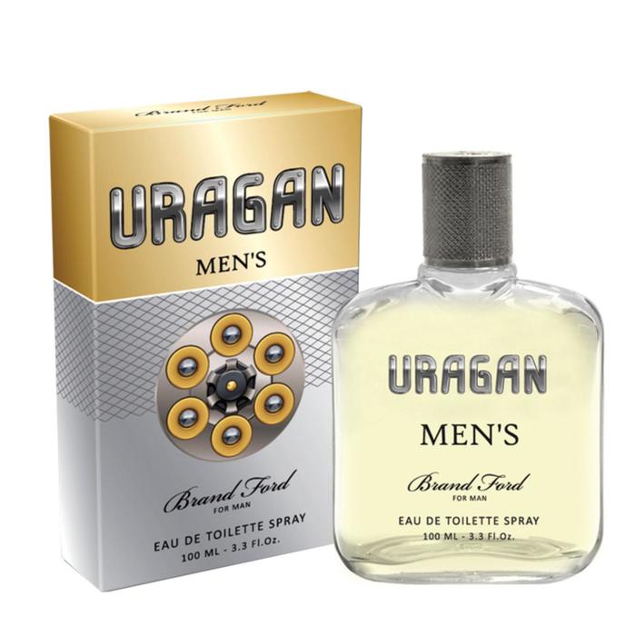 Туалетная вода мужская Uragan Men`s, 100 мл 5866324 фанты мужская вечеринка 20 карт 18