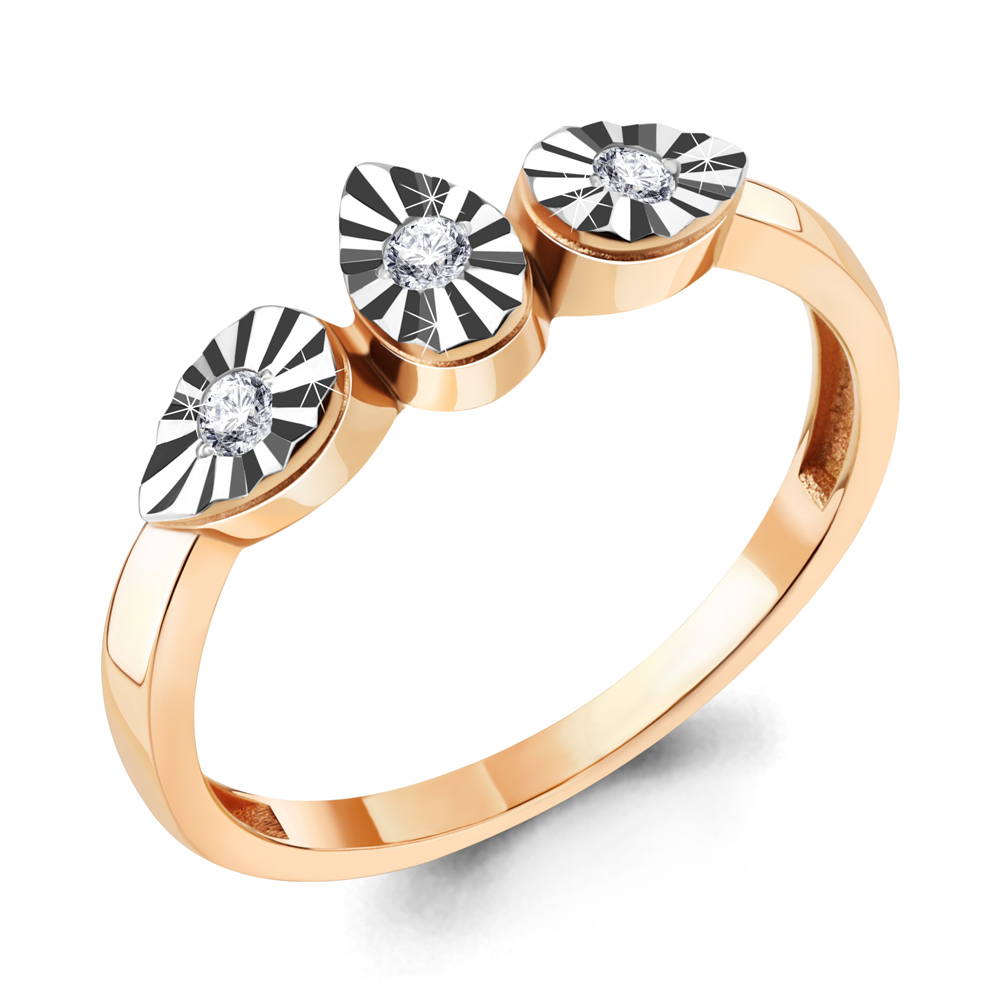 

Кольцо из серебра с фианитом Aquamarine Aquamarine 67366_925_з р, 67366_925_з