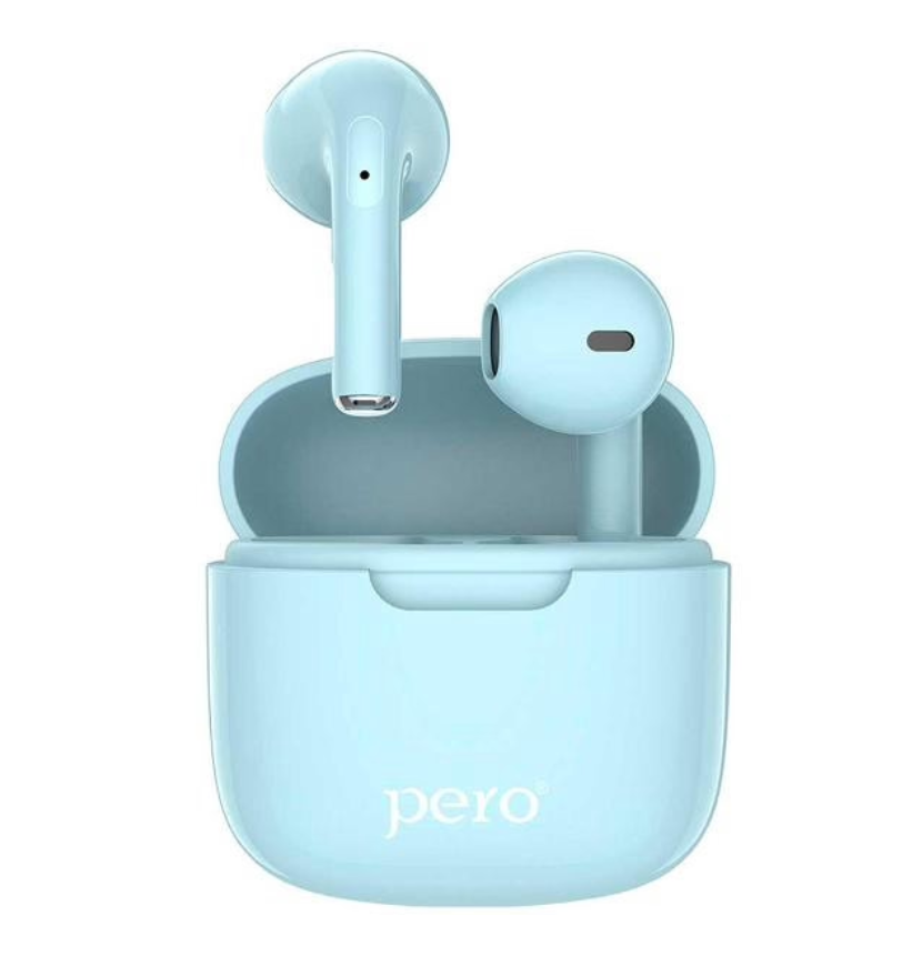 

Беспроводные наушники PERO Light Blue ()