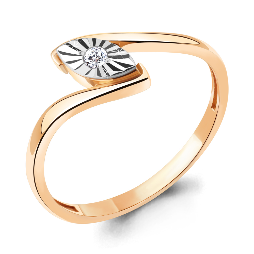 

Кольцо из серебра с фианитом Aquamarine Aquamarine 67362_925_з р. 16,5, 67362_925_з