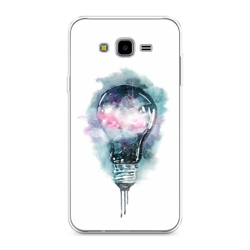 

Чехол на Samsung Galaxy J7 Neo "Волшебная лампа", Белый;серый, 25350-4