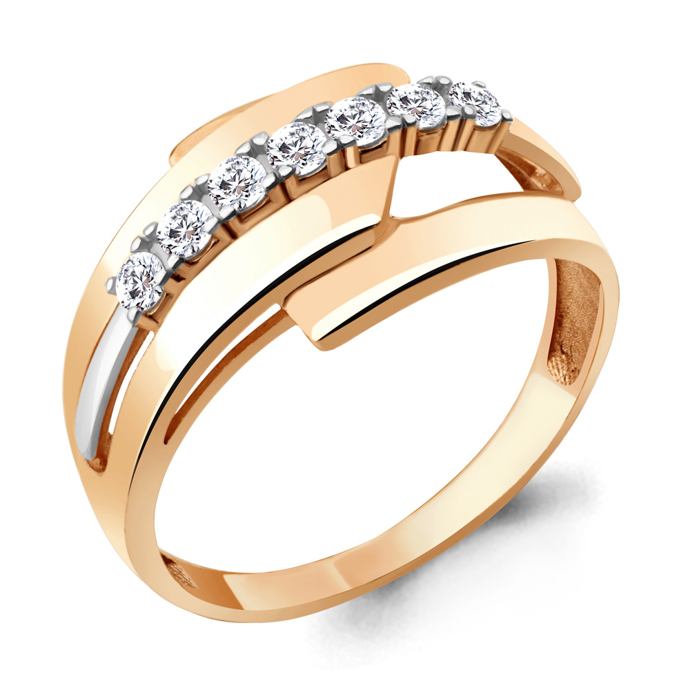 

Кольцо из серебра с фианитом Aquamarine Aquamarine 67354А_925_з р, 67354А_925_з