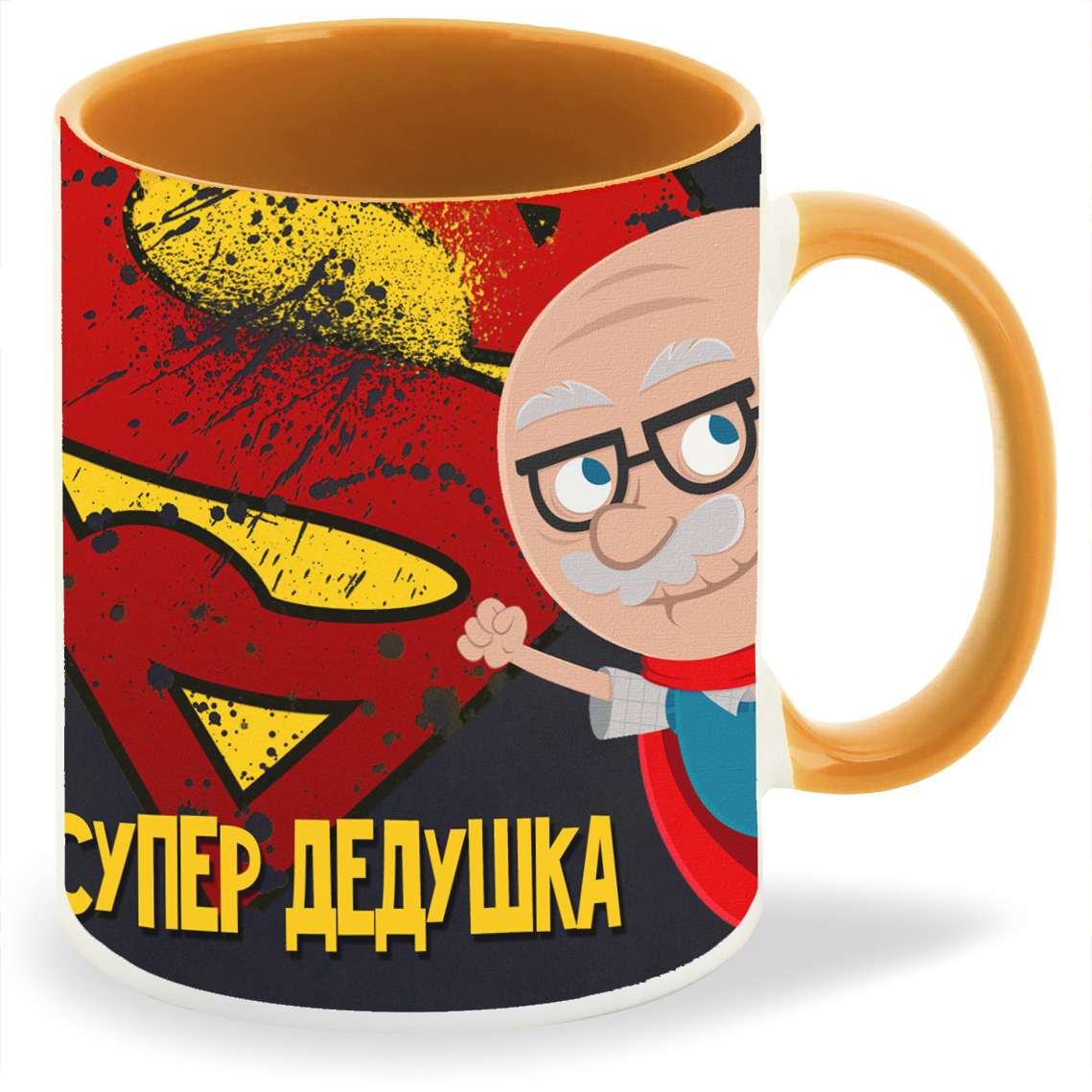 

Кружка CoolPodarok Супер дочь, Супер дочь