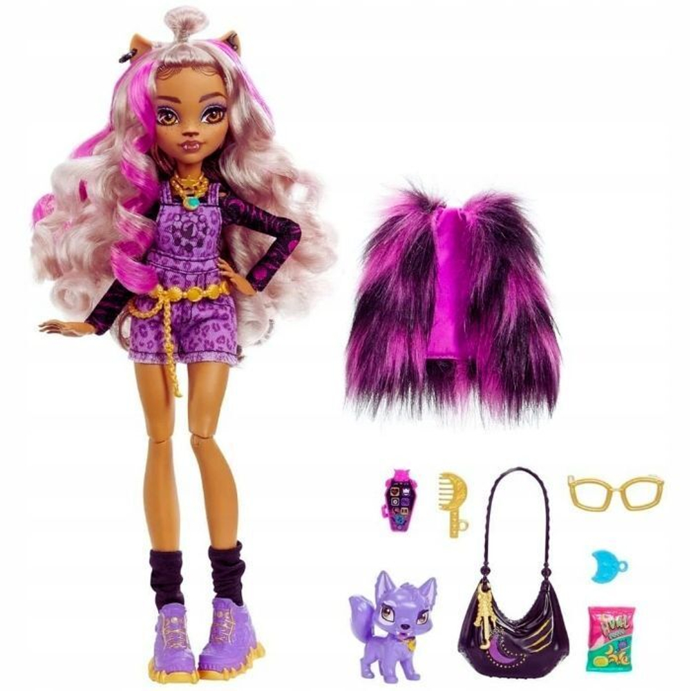 Кукла Monster High Clawdeen, Клодин Вульф, 3 поколение кукла monster high frankie hky62