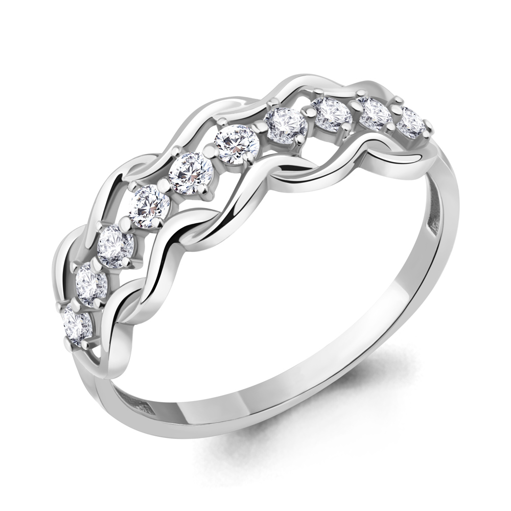 

Кольцо из серебра с фианитом Aquamarine Aquamarine 67351А_925_р р. 16,5, 67351А_925_р