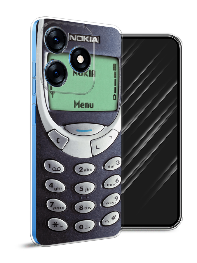 

Чехол Awog на Tecno Spark 10/10C "Нокия", Зеленый;серый;черный, 303650-1