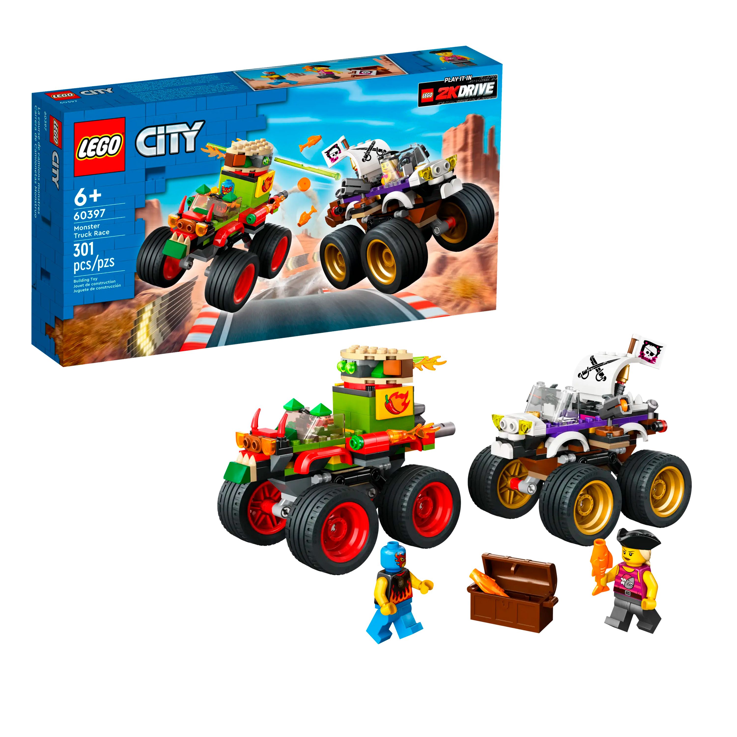 Конструктор Lego Monster Truck Race, 60397