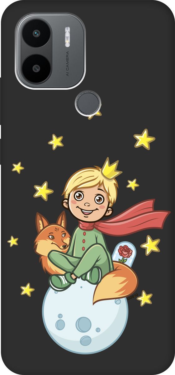 

Чехол на Xiaomi Redmi A1+ с 3D принтом "Little Prince" черный, Черный;бежевый, 158138