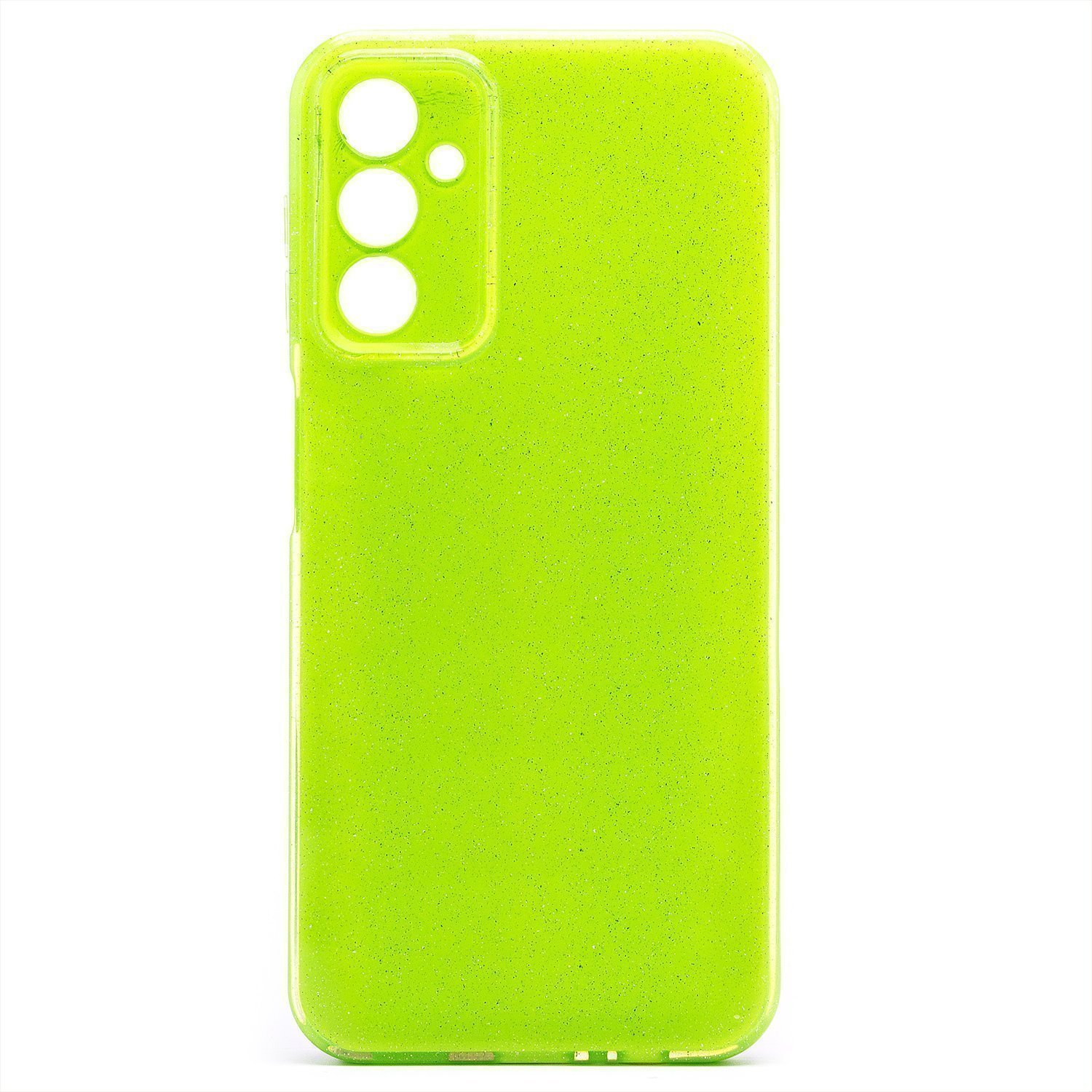 

Чехол Samsung SM-A145F (Galaxy A14), A146B (A14 5G) силиконовый с блестками, Зеленый