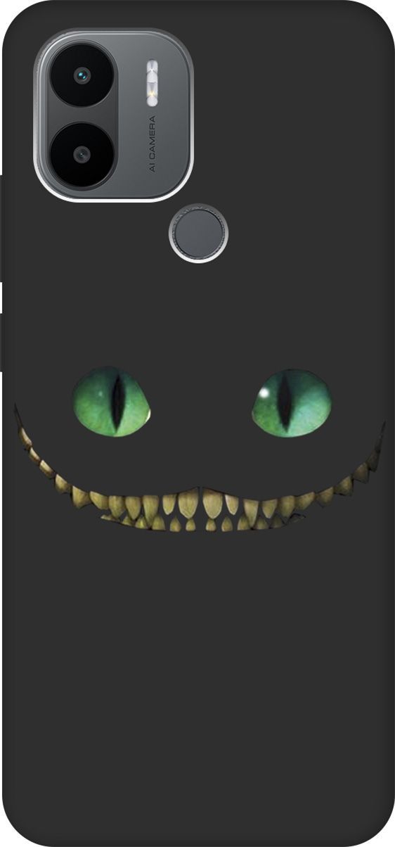 

Чехол на Xiaomi Redmi A1+ с 3D принтом "Cheshire Cat" черный, Черный;зеленый, 158138