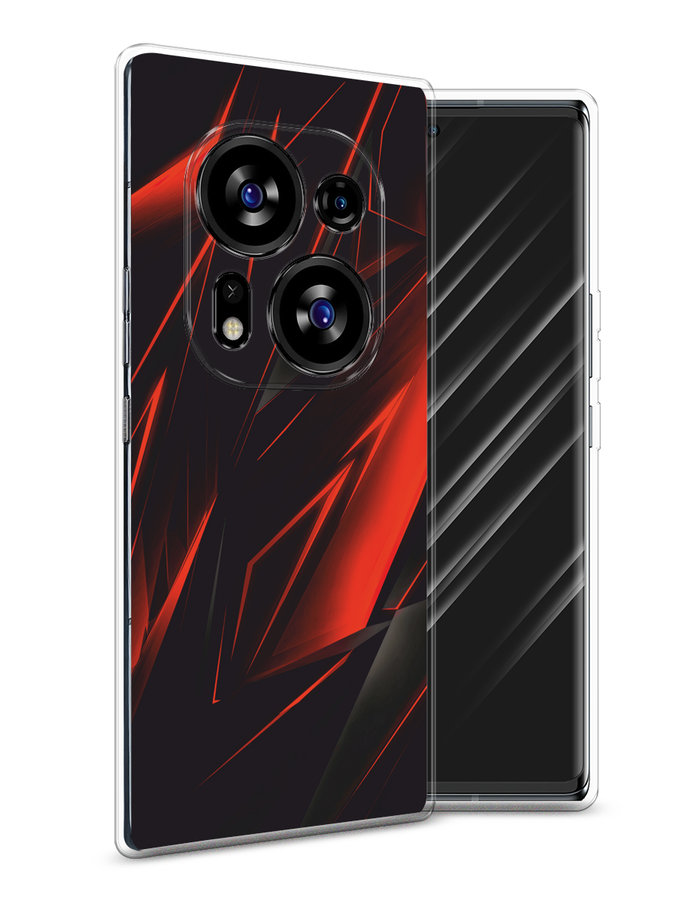 

Чехол Awog на Tecno Phantom X2/X2 Pro "Игровой фон", Бордовый;красный;черный, 303350-1