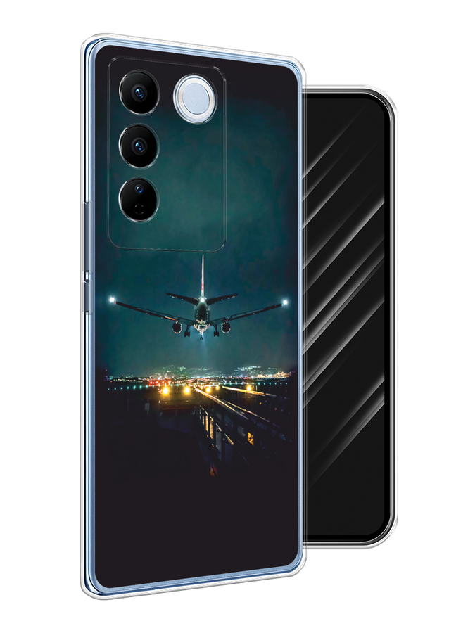 

Чехол Awog на Vivo V27/V27 Pro "Ночной рейс", Черный, 268550-1