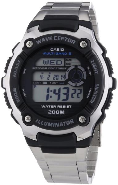 фото Наручные часы мужские casio wv-200rd-1aef серебристые
