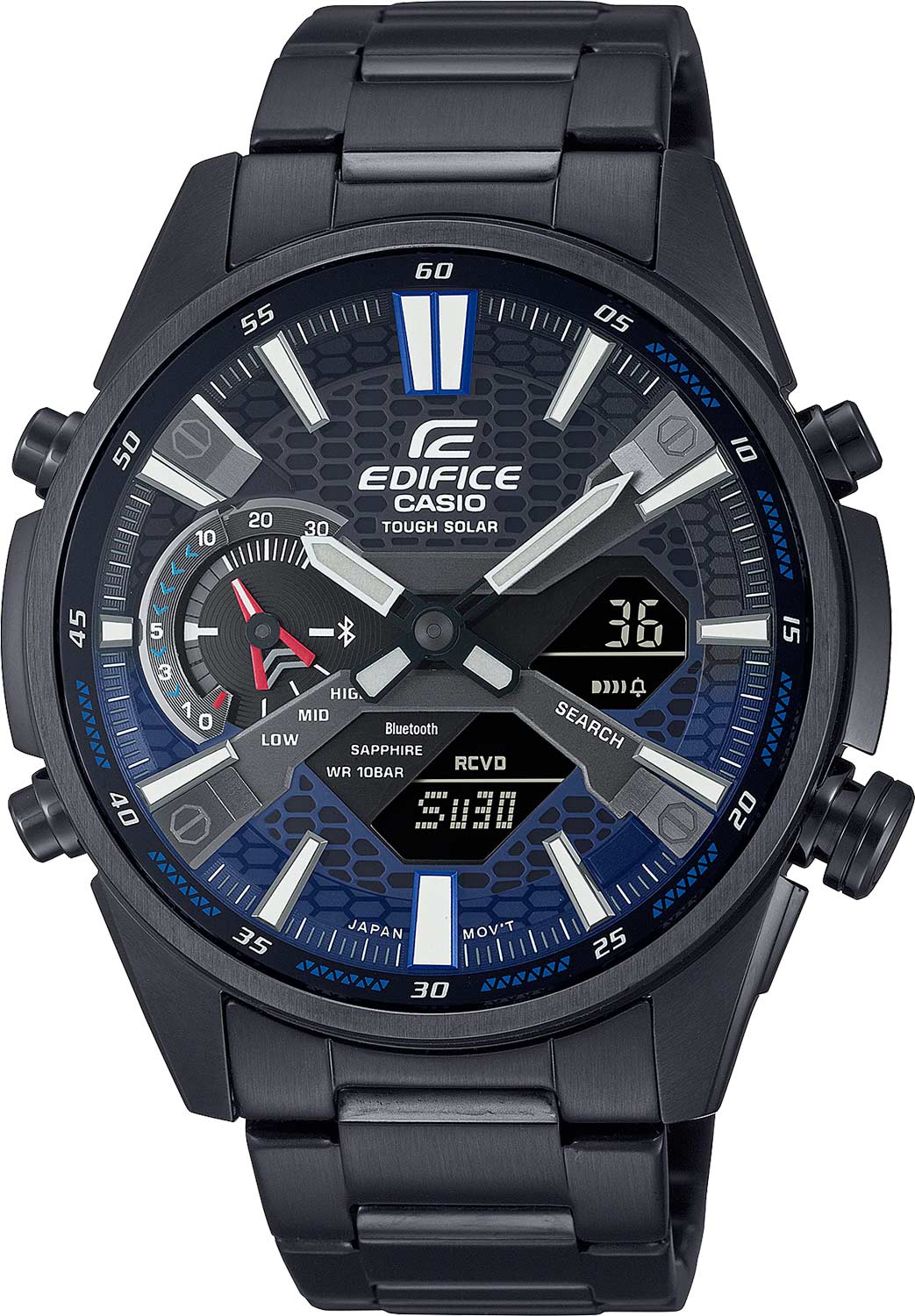 Наручные часы мужские Casio ECB-S100DC-2AEF черные