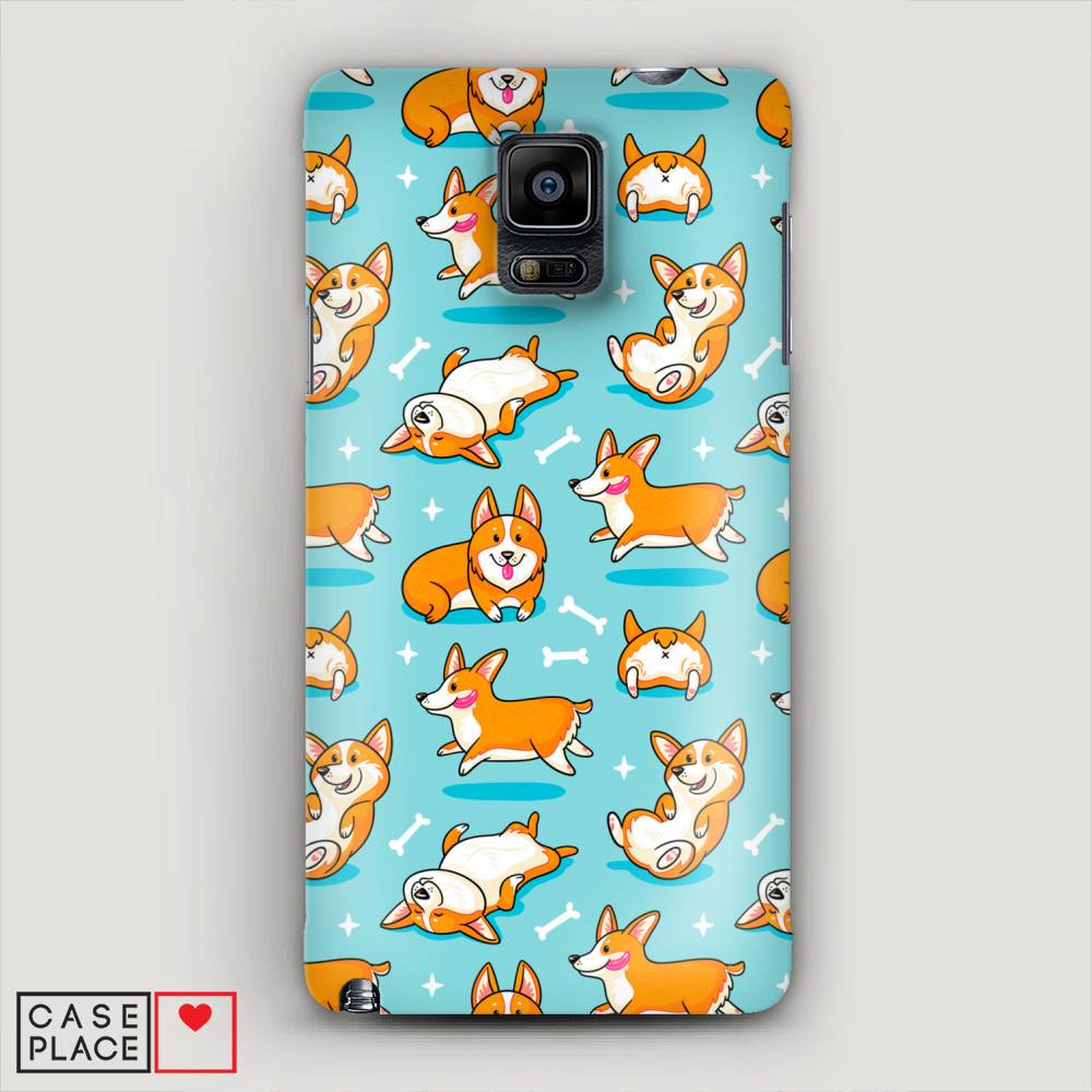 

Чехол Awog "Веселые корги" для Samsung Galaxy Note 4, 23420-1