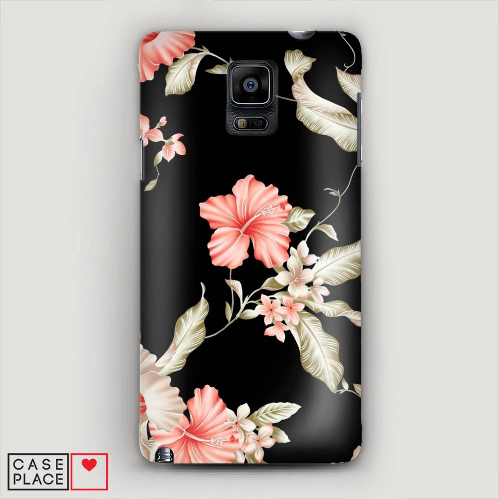 

Чехол Awog "Цветы на черном" для Samsung Galaxy Note 4, 23420-6