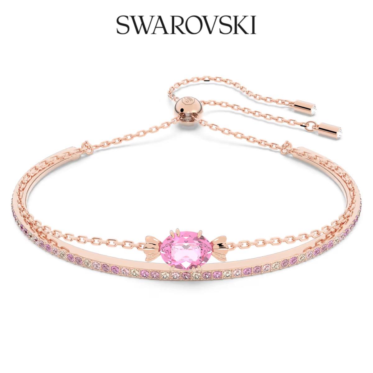 Браслет из металла р.16.5 Swarovski Gema, swarovski