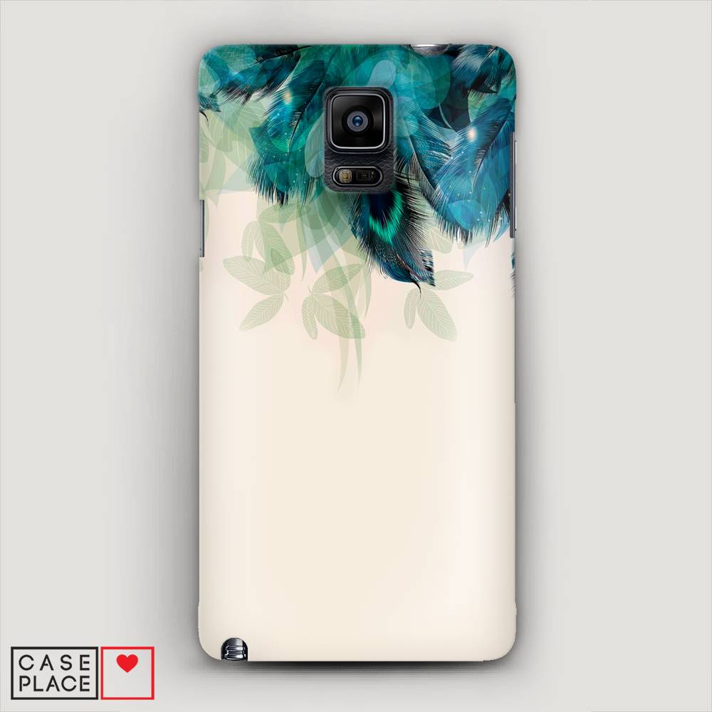 

Чехол Awog "Перья голубого цвета" для Samsung Galaxy Note 4, 23420-1