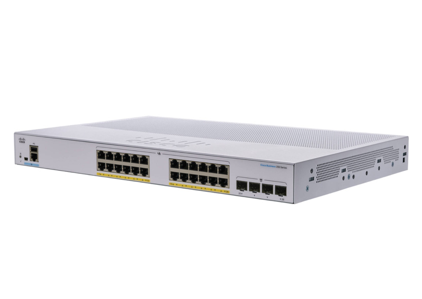 

Коммутатор Cisco CBS250 Smart 24-port GE SG250X-24P-K9-EU