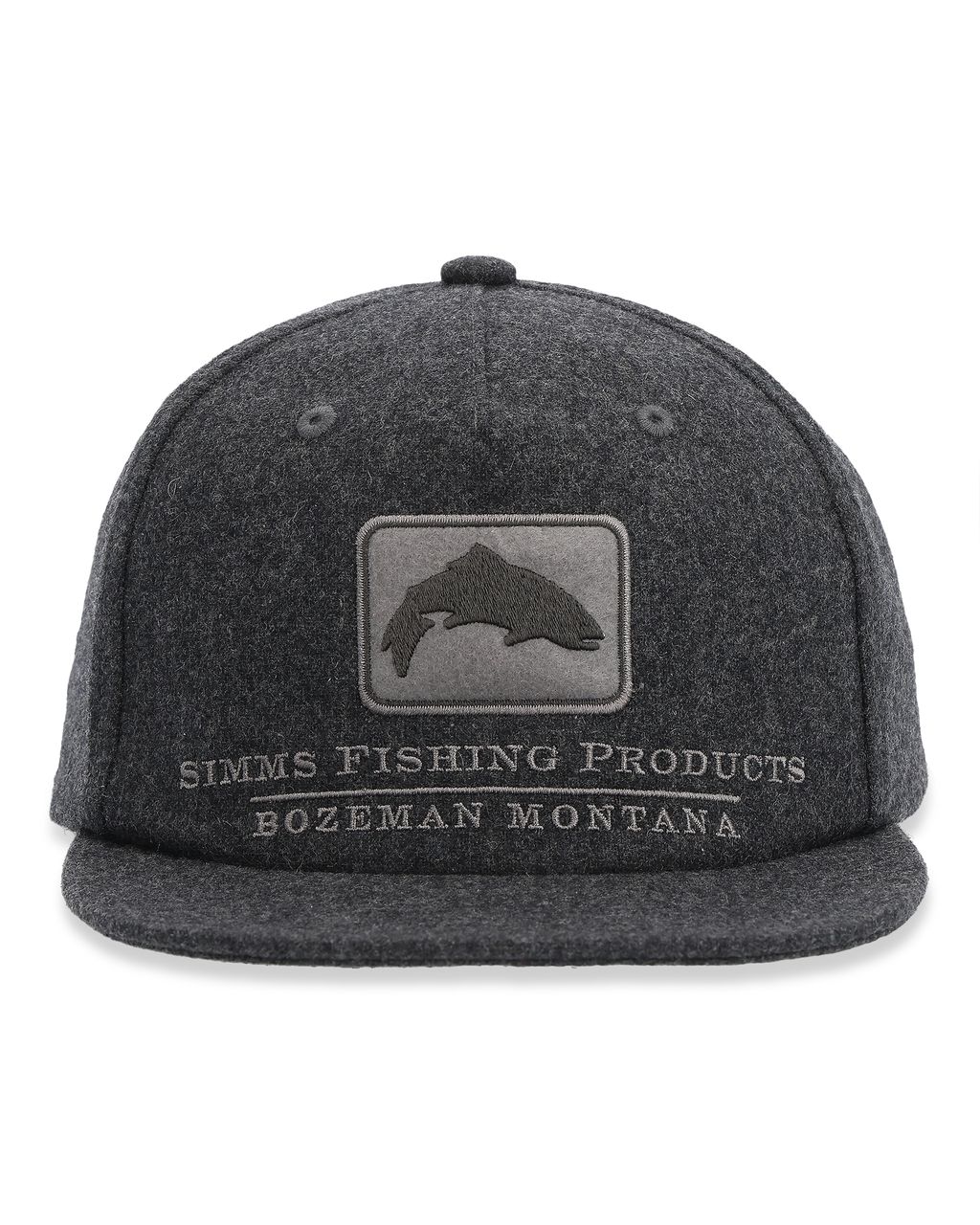 

Бейсболка мужская Simms Trout Icon Cap graphite, Серый, Trout Icon Cap