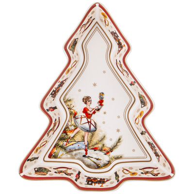 

Блюдо-елка LEFARD "ЩЕЛКУНЧИК" 25Х21Х4 см, 85-1867
