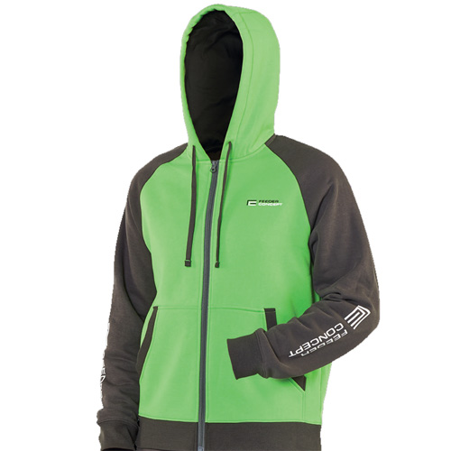 Куртка для рыбалки Feeder Concept AMFC-411, серо-зеленый, L, 182