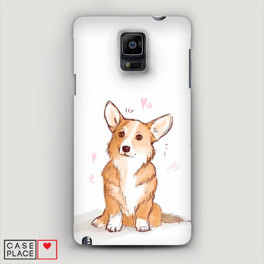 

Чехол Awog "Корги любовь" для Samsung Galaxy Note 4, 23420-1