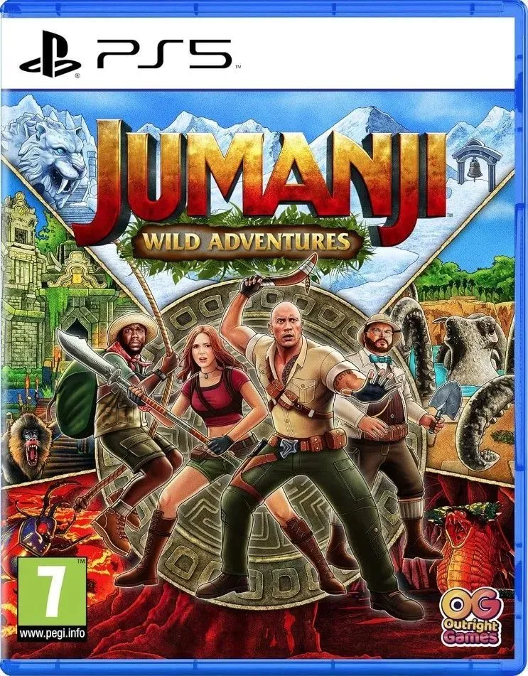 Игра Jumanji: Wild Adventures (PlayStation 5, полностью на иностранном языке)