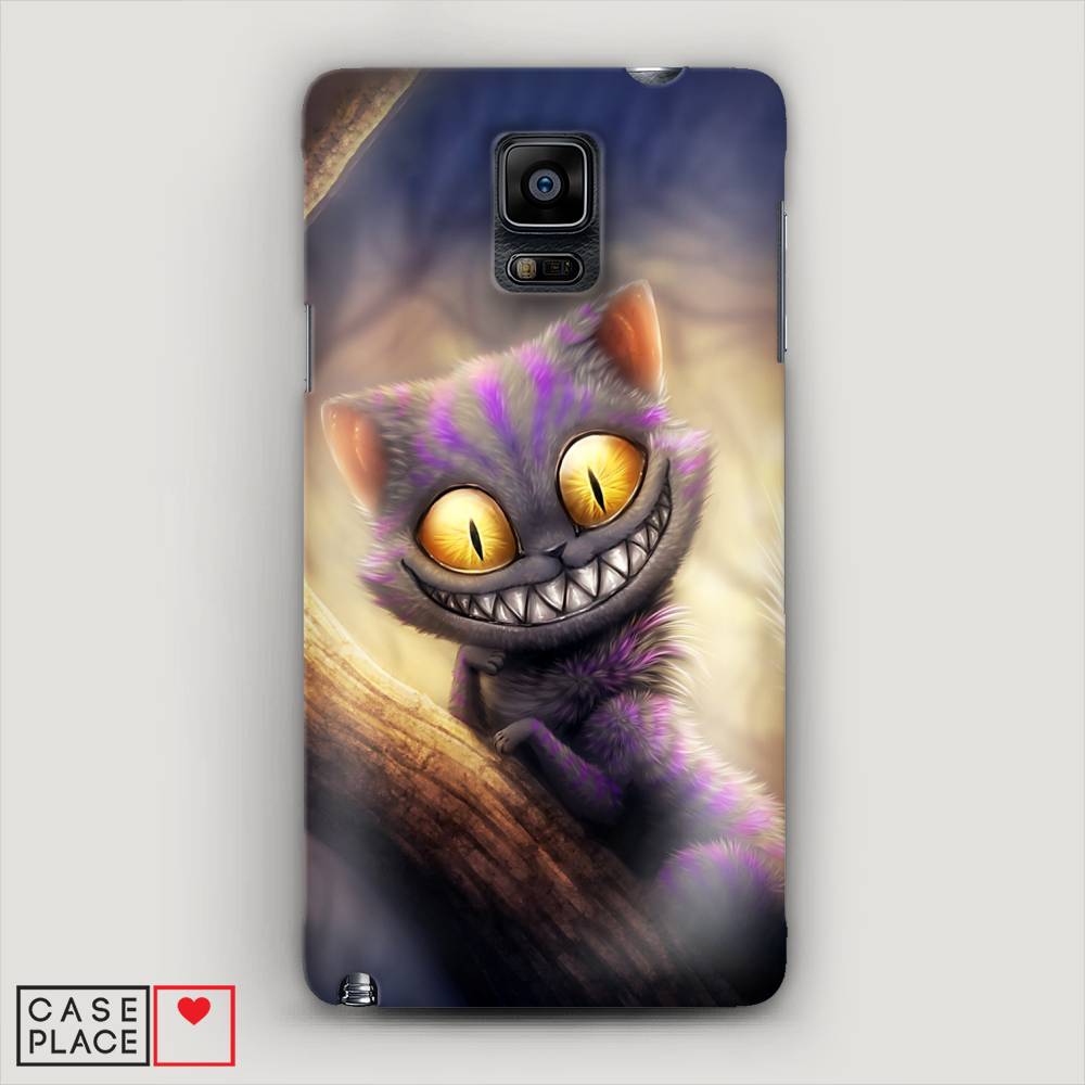 фото Чехол awog "cheshire cat" для samsung galaxy note 4