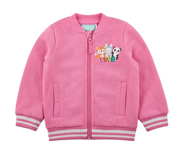 

Толстовка детская Kari Baby AW24B13203202, розовый, 74, 233761